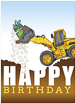 Select a verse or write your own. Dozer Surprise Birthday Card D4106U-Y